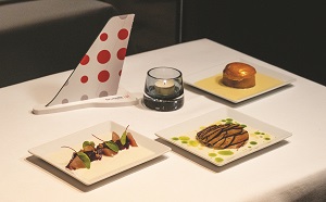Le chef Michaël Vrijmoed collabore avec Brussels Airlines